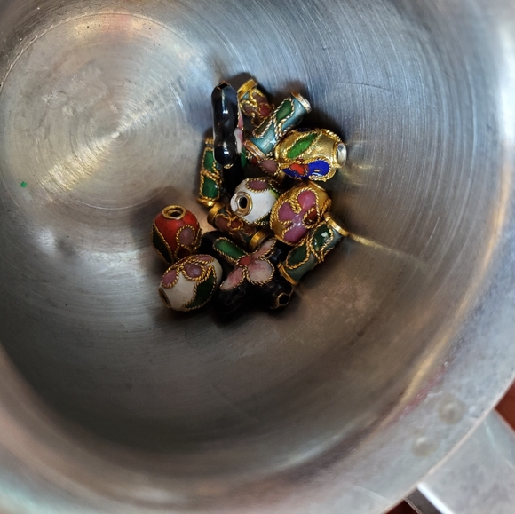 Vintage Cloissone beads mix destash - Picture 4 of 7